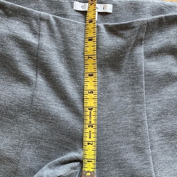 Cabi Newport Side Zip Ponte Knit Gray Slim Leg Style 814 Women’s Size 4 - Picture 13 of 14